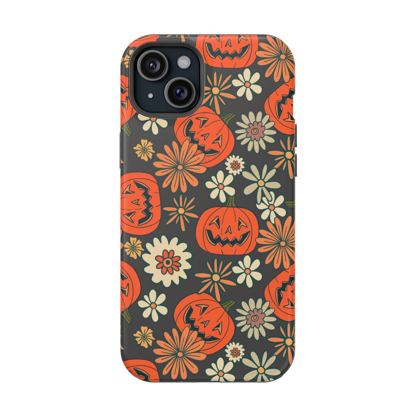 Pumpkin Floral iPhone Case