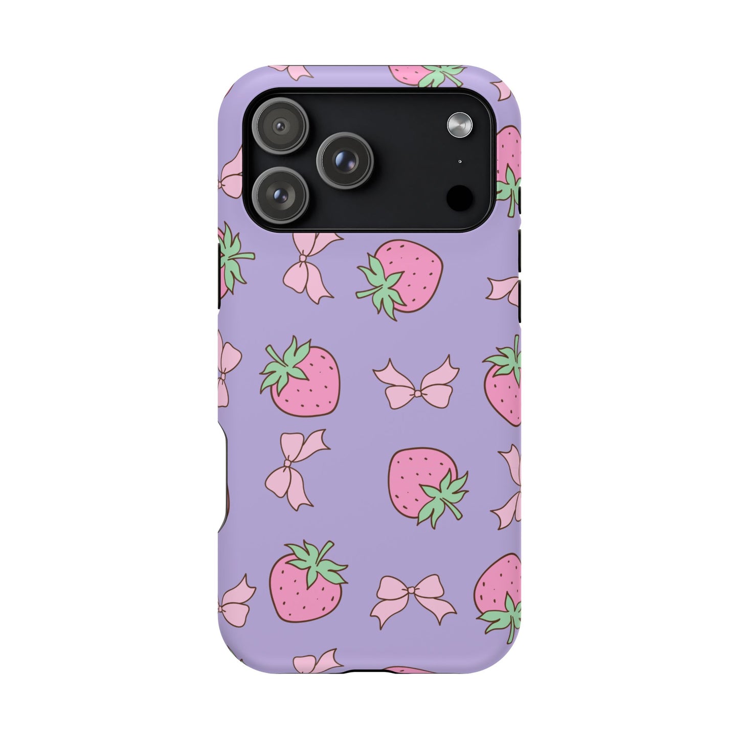 Cute Strawberry Pattern Phone Case
