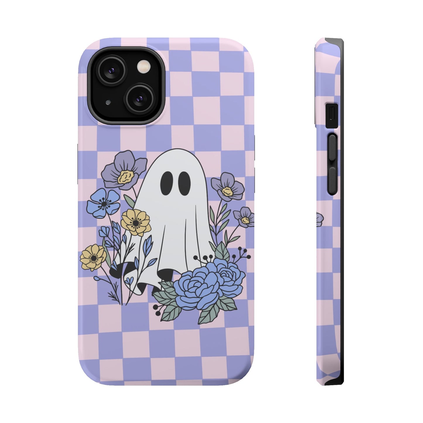 Cute Ghost Floral Phone Case