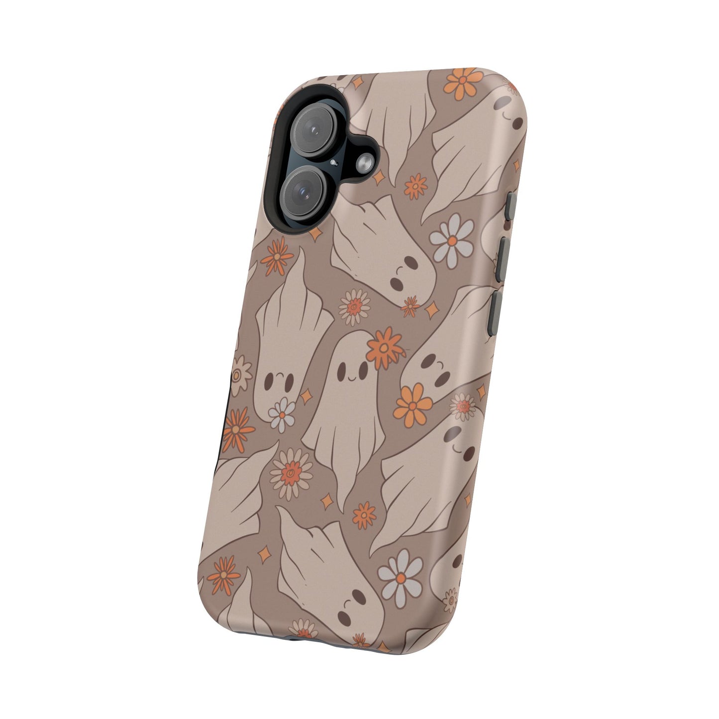 Ghostly Floral Magnetic Phone Cases