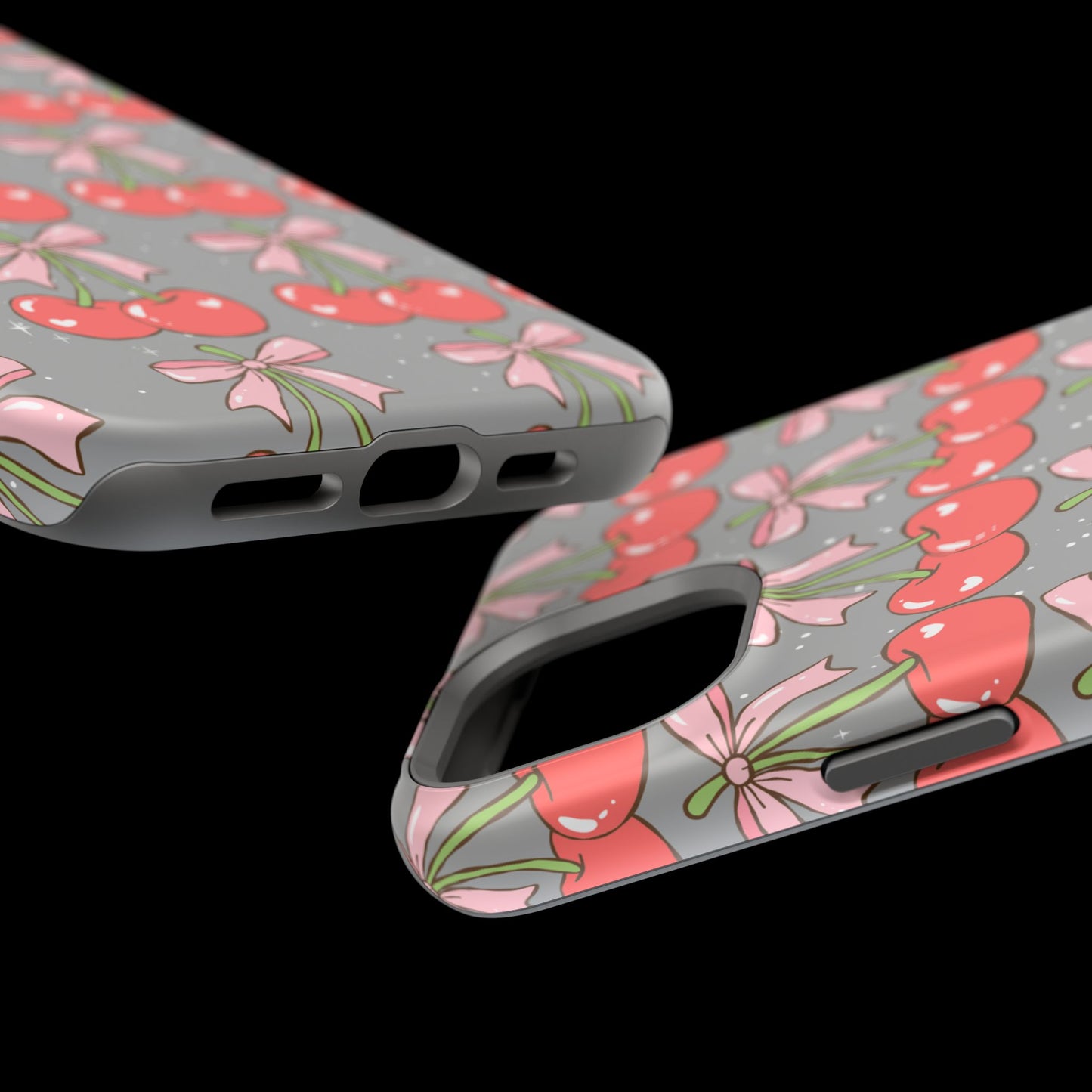 Cherry Bow Magnetic Phone Case