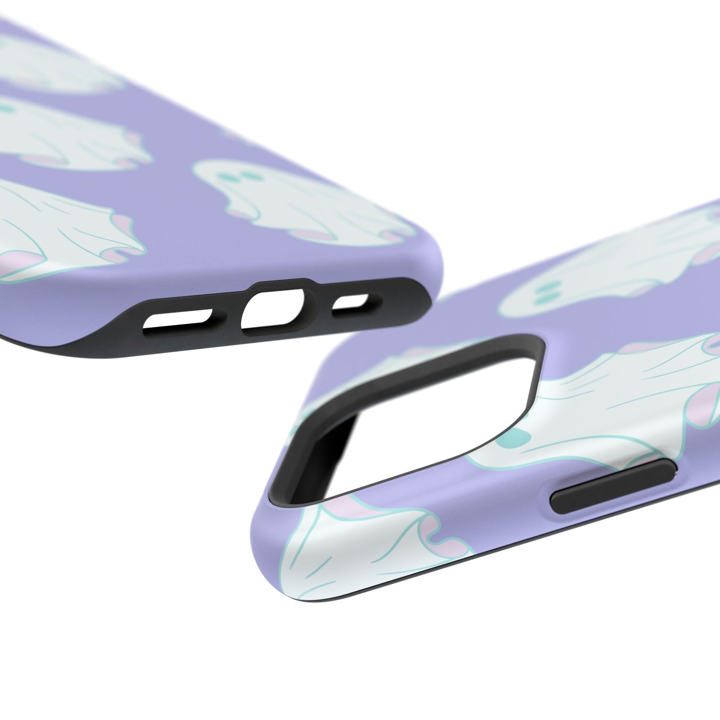 Ghost-Themed Impact-Resistant Phone Case