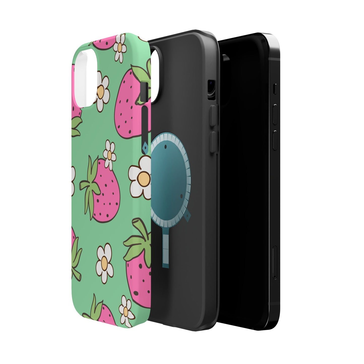 Cute Strawberry Impact-Resistant Phone Case