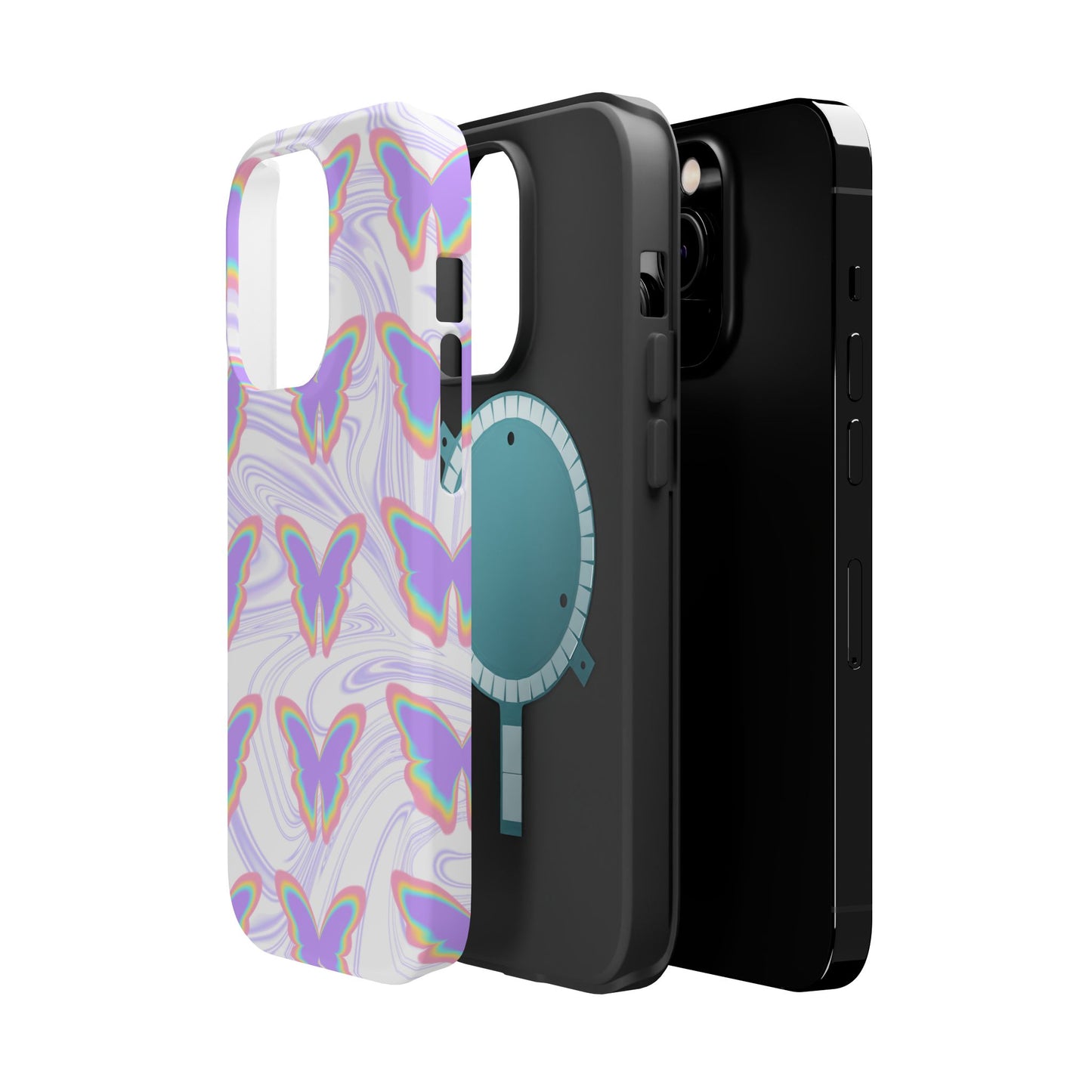 Colorful Butterfly Magnetic Phone Case