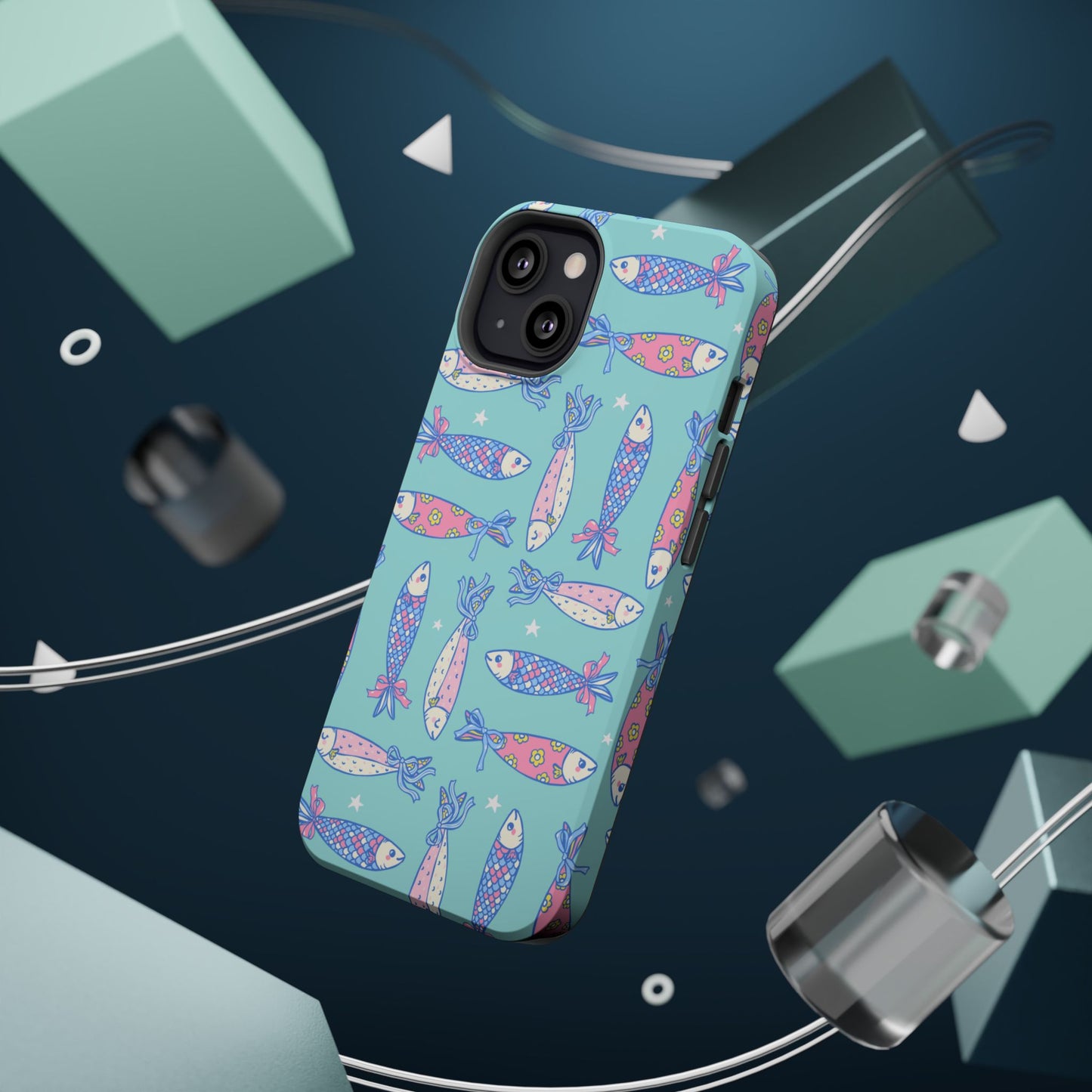 Whimsical Fish Phone Case