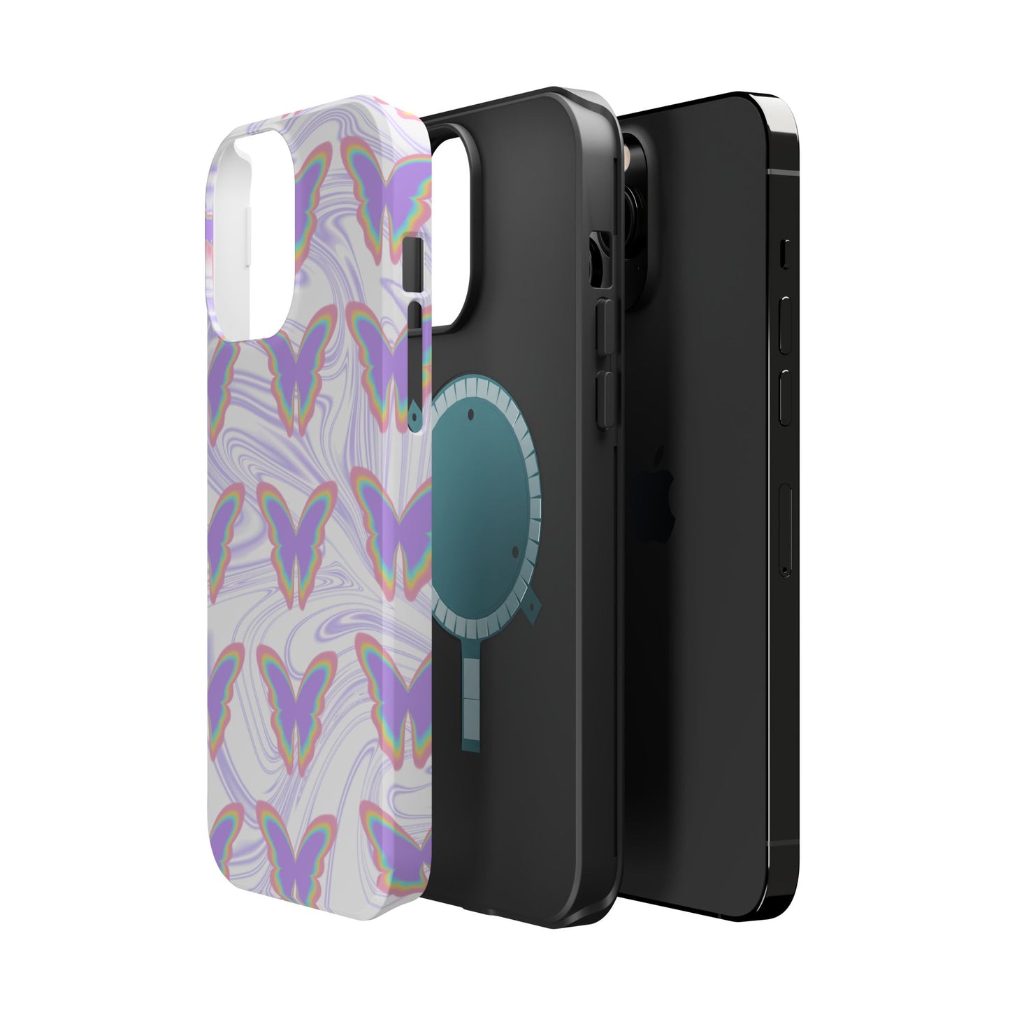 Colorful Butterfly Magnetic Phone Case