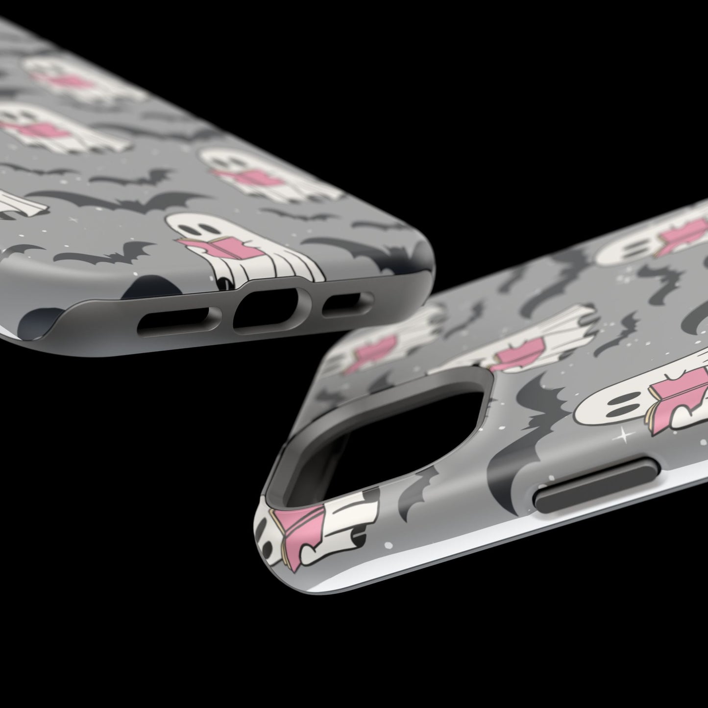 Ghostly Bat Phone Cases