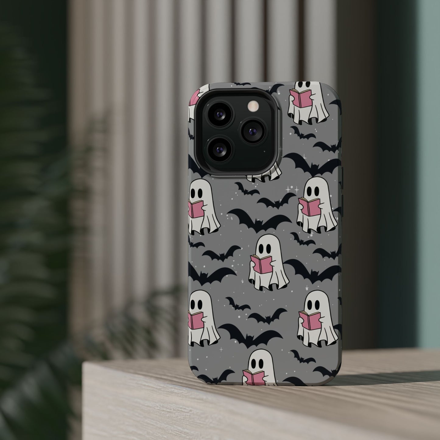 Ghostly Bat Phone Cases