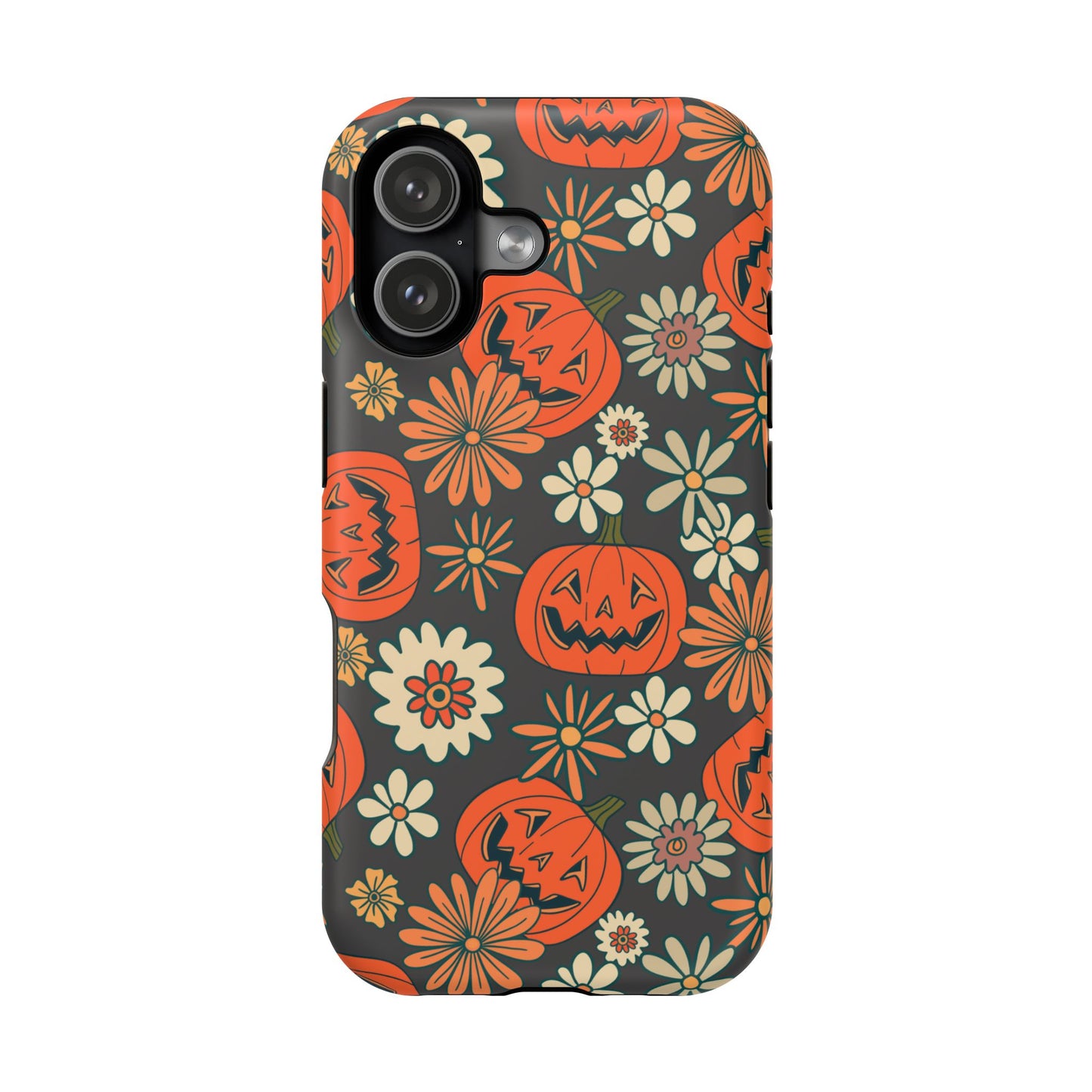 Pumpkin Floral iPhone Case
