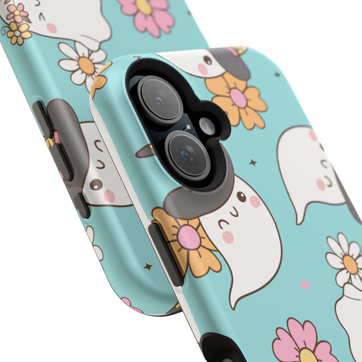 Cute Floral Ghost Magnetic Phone Case