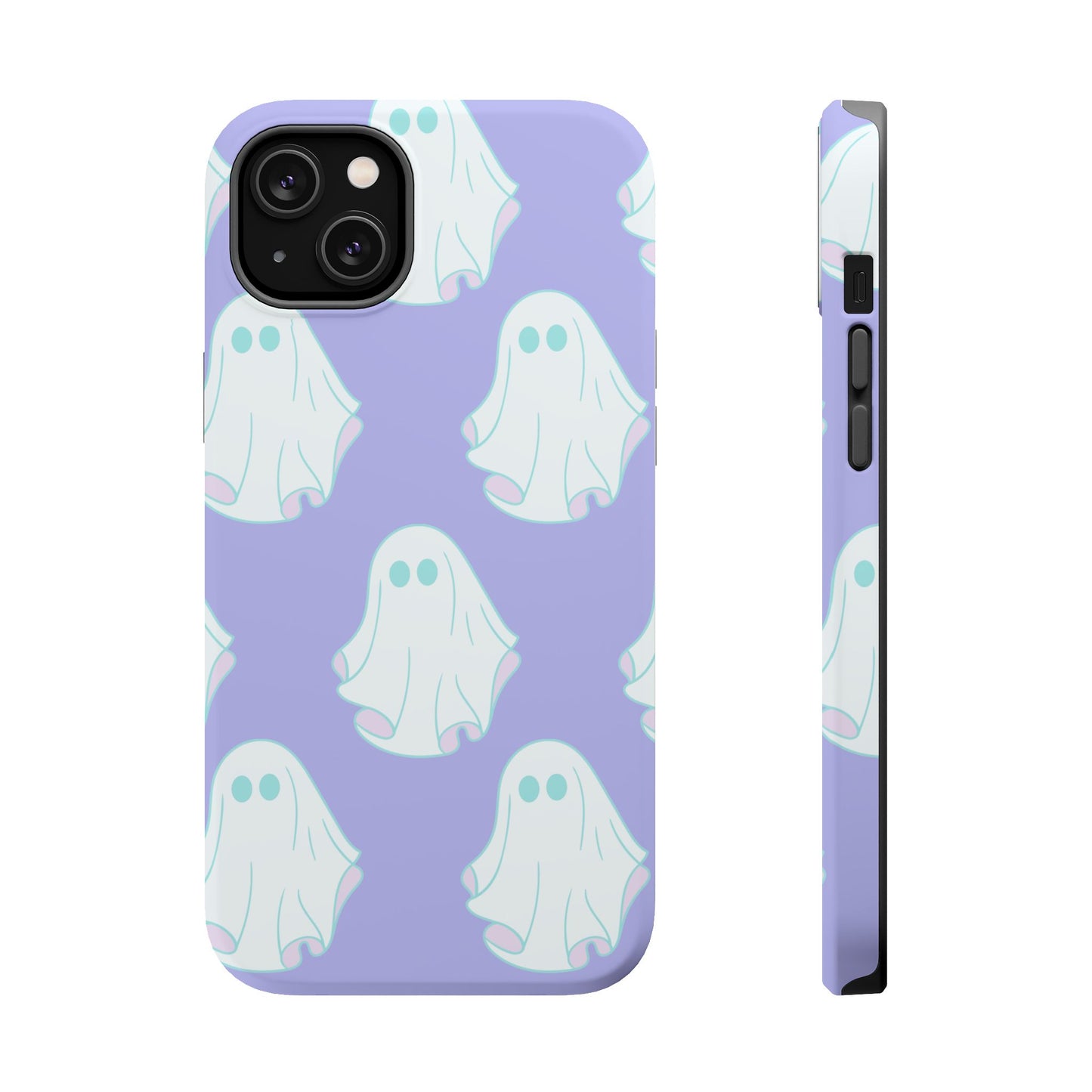 Ghost-Themed Impact-Resistant Phone Case