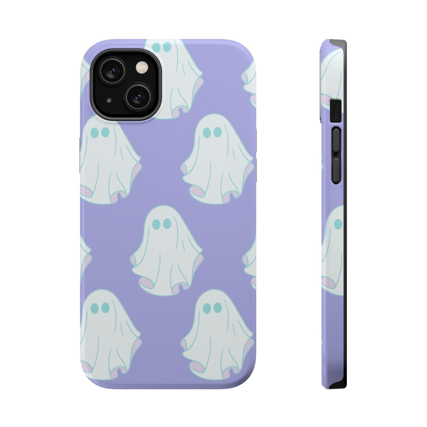 Ghost-Themed Impact-Resistant Phone Case