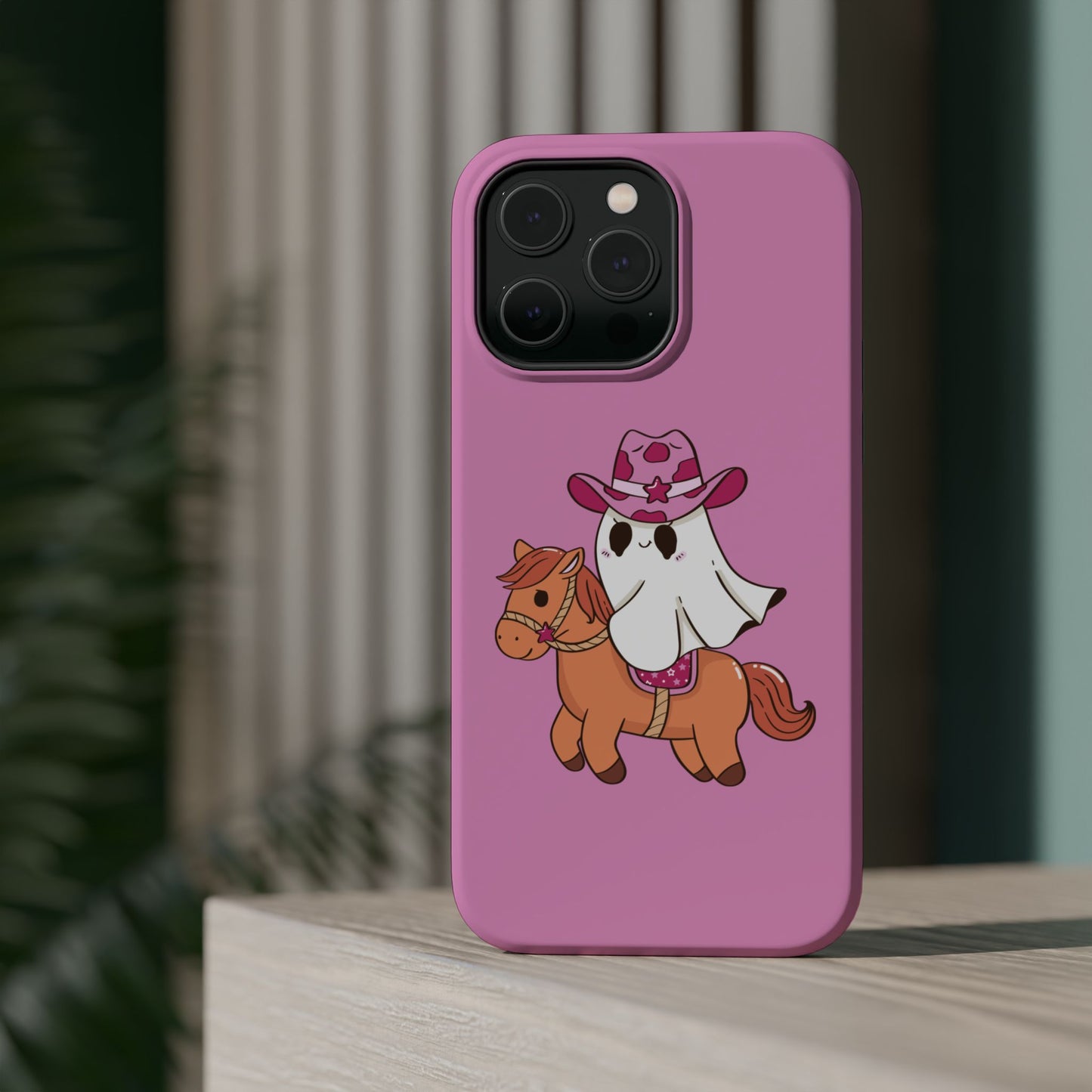 Playful Ghost Cowboy Phone Case