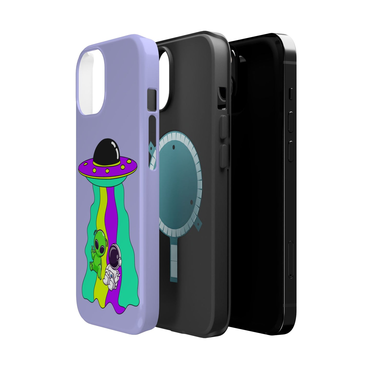 Alien and Astronaut Phone Case