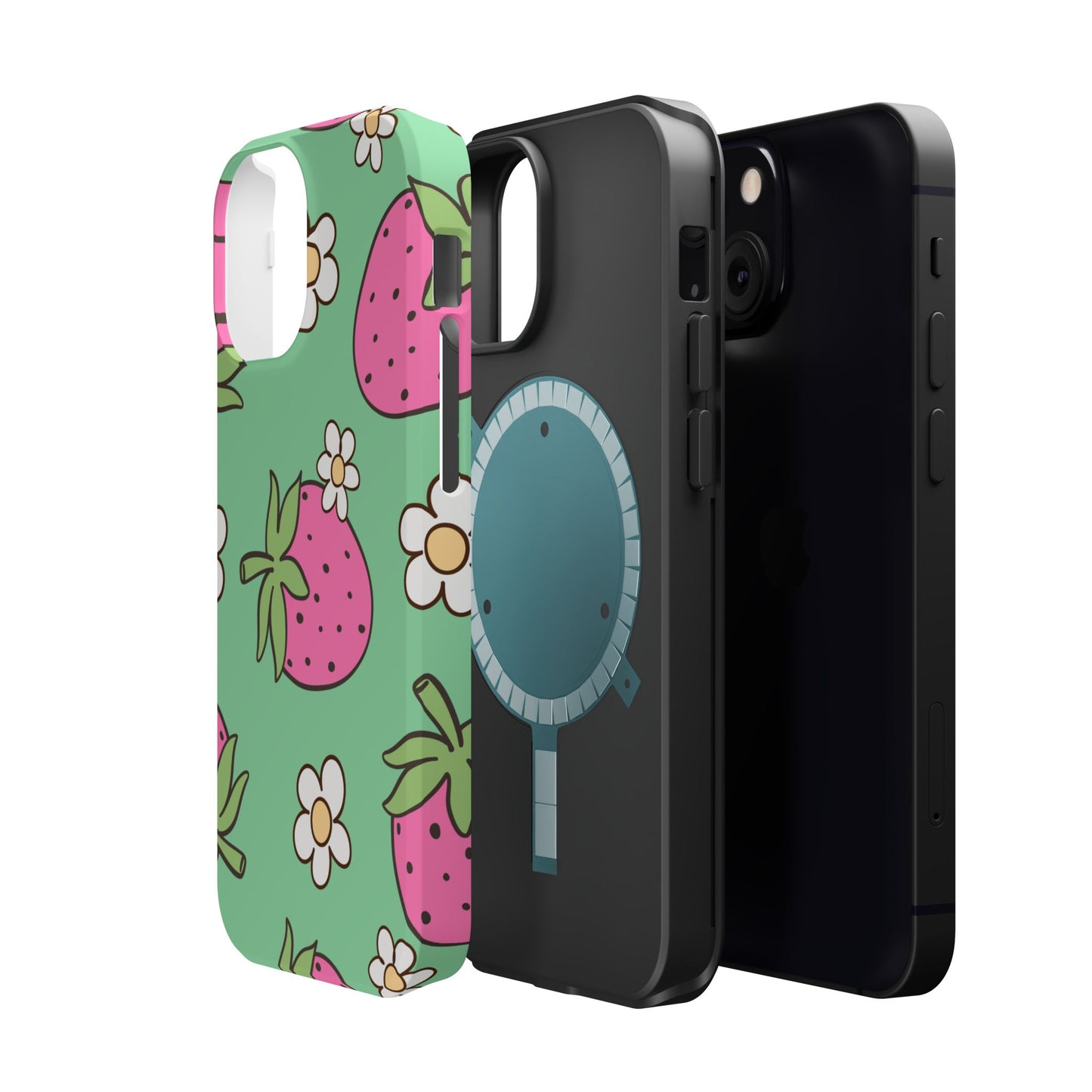 Cute Strawberry Impact-Resistant Phone Case