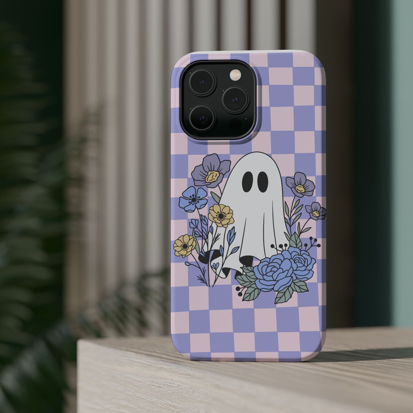 Cute Ghost Floral Phone Case