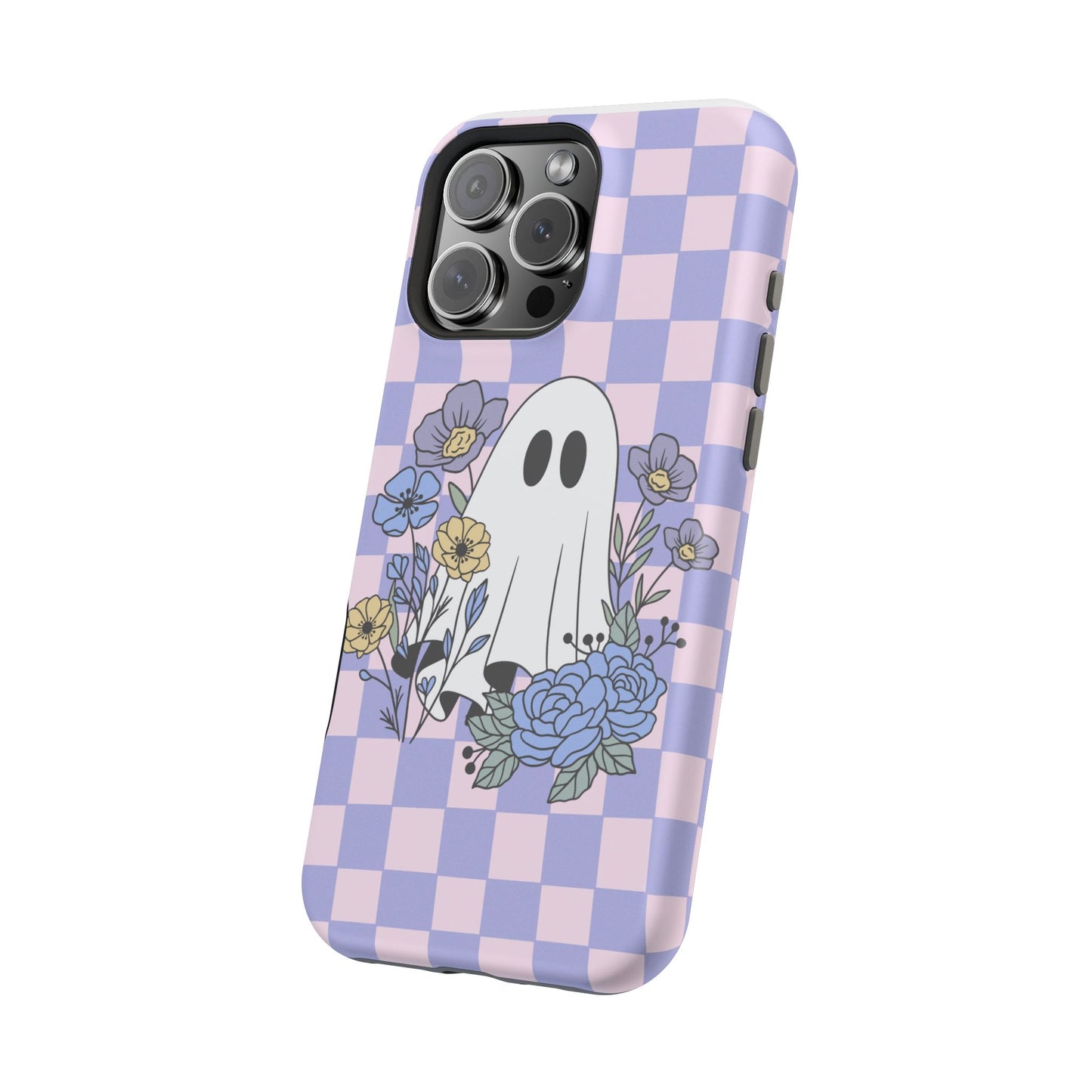 Cute Ghost Floral Phone Case