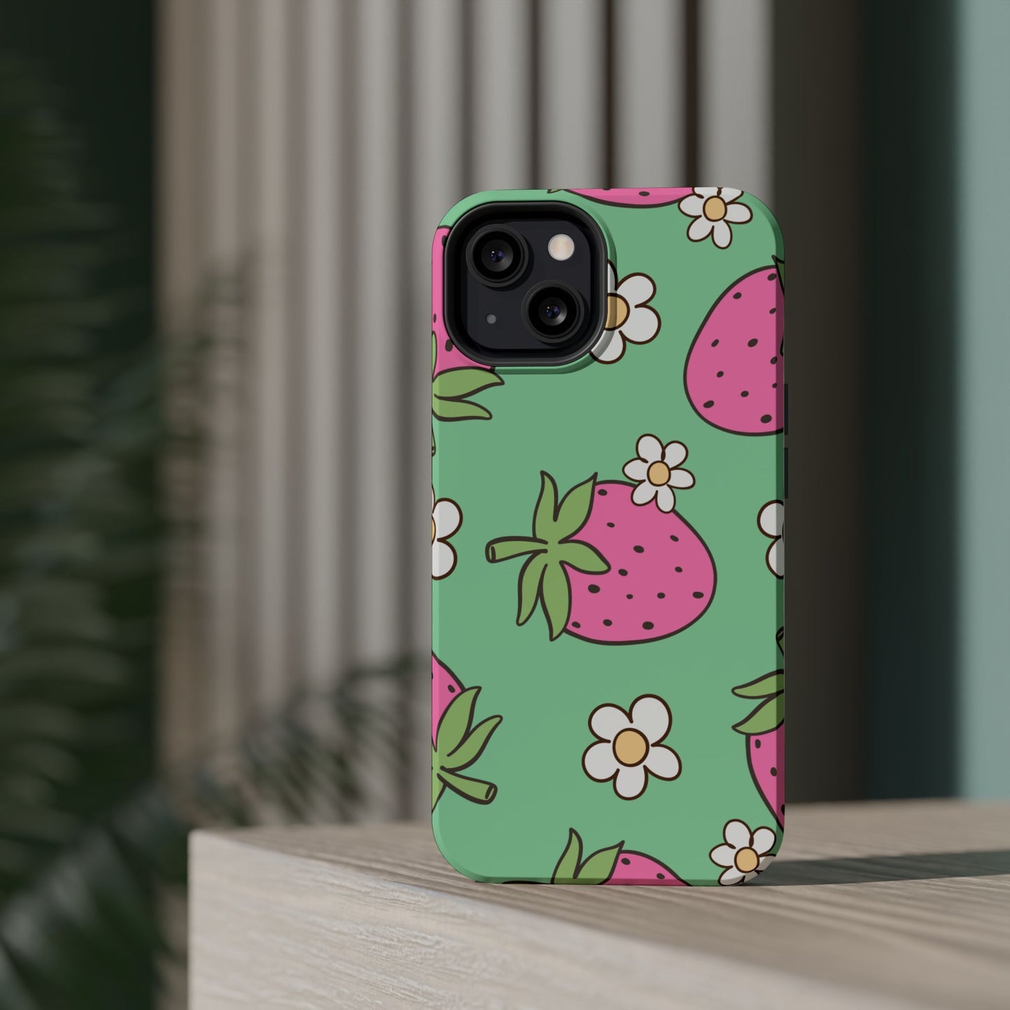 Cute Strawberry Impact-Resistant Phone Case
