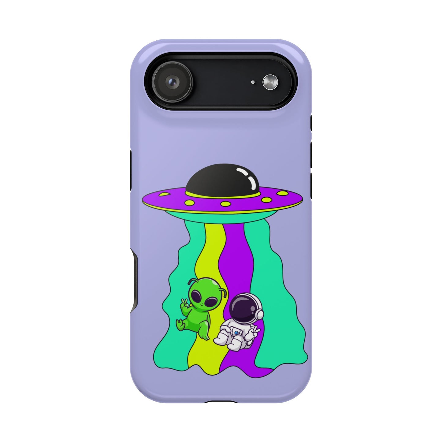 Alien and Astronaut Phone Case