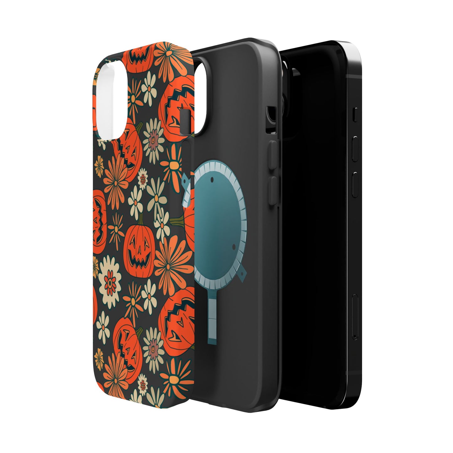 Pumpkin Floral iPhone Case