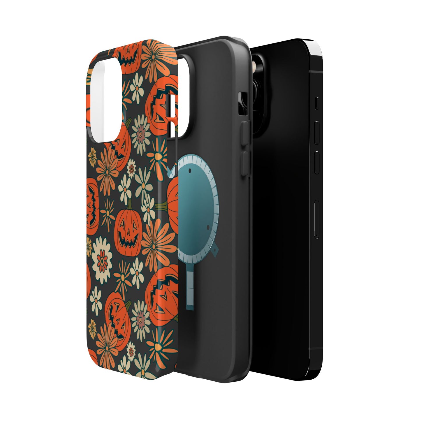 Pumpkin Floral iPhone Case