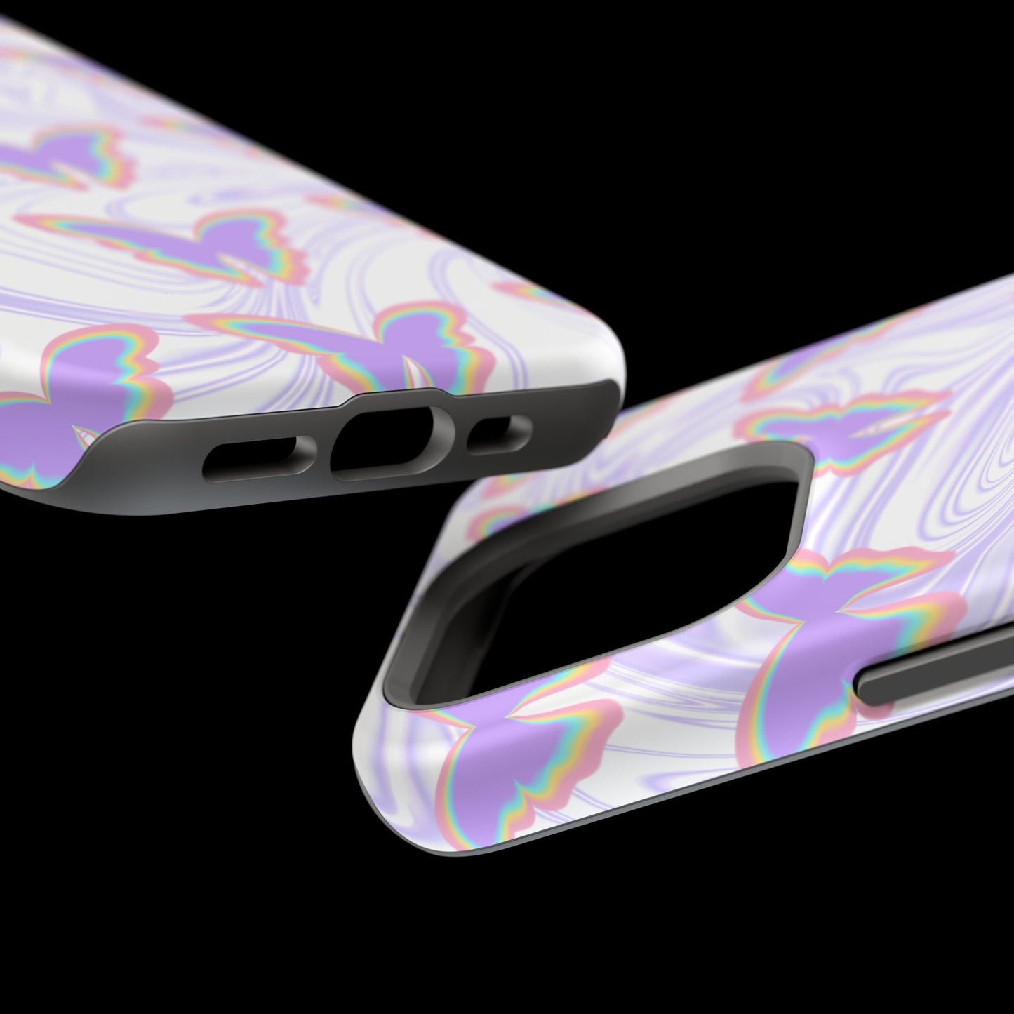 Colorful Butterfly Magnetic Phone Case