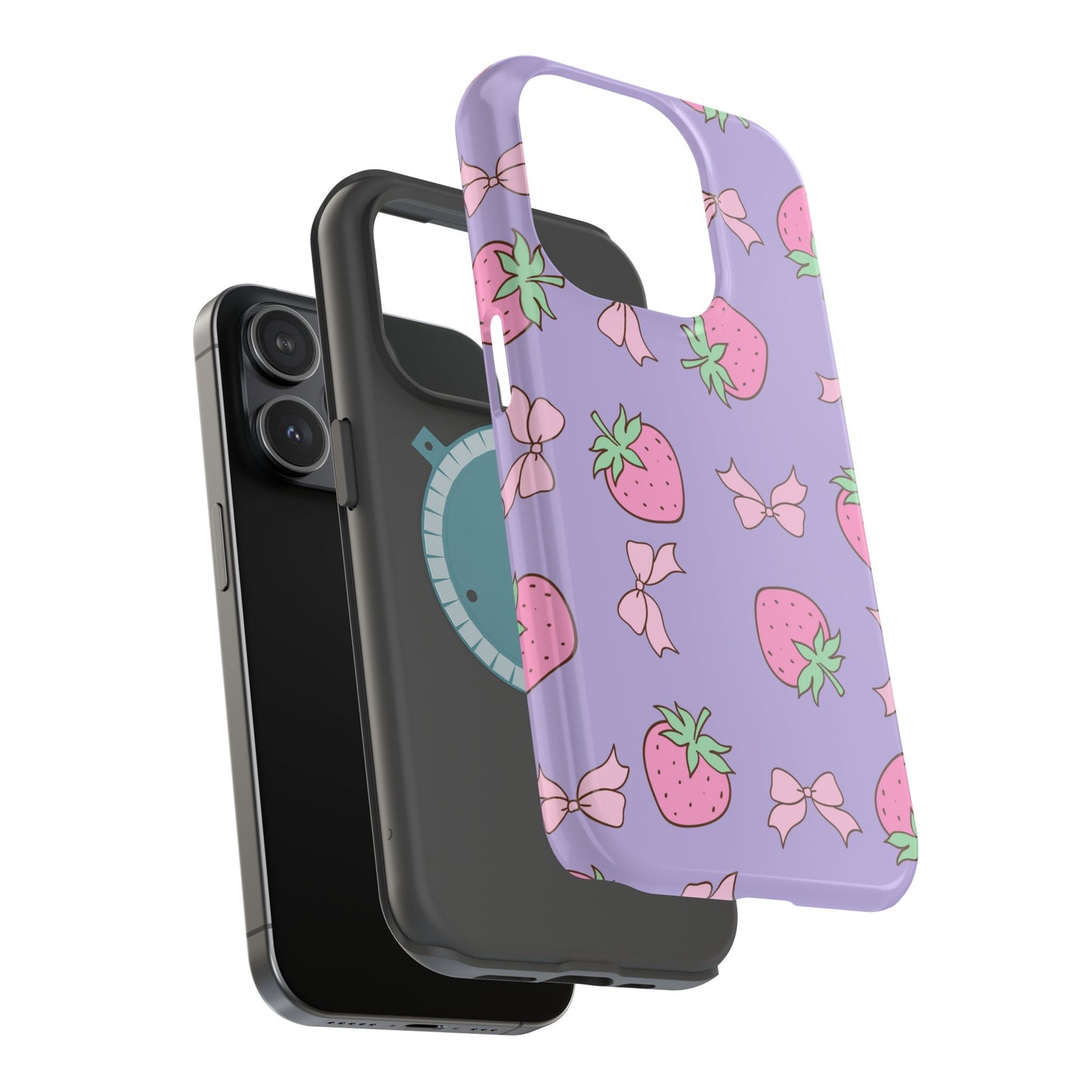 Cute Strawberry Pattern Phone Case