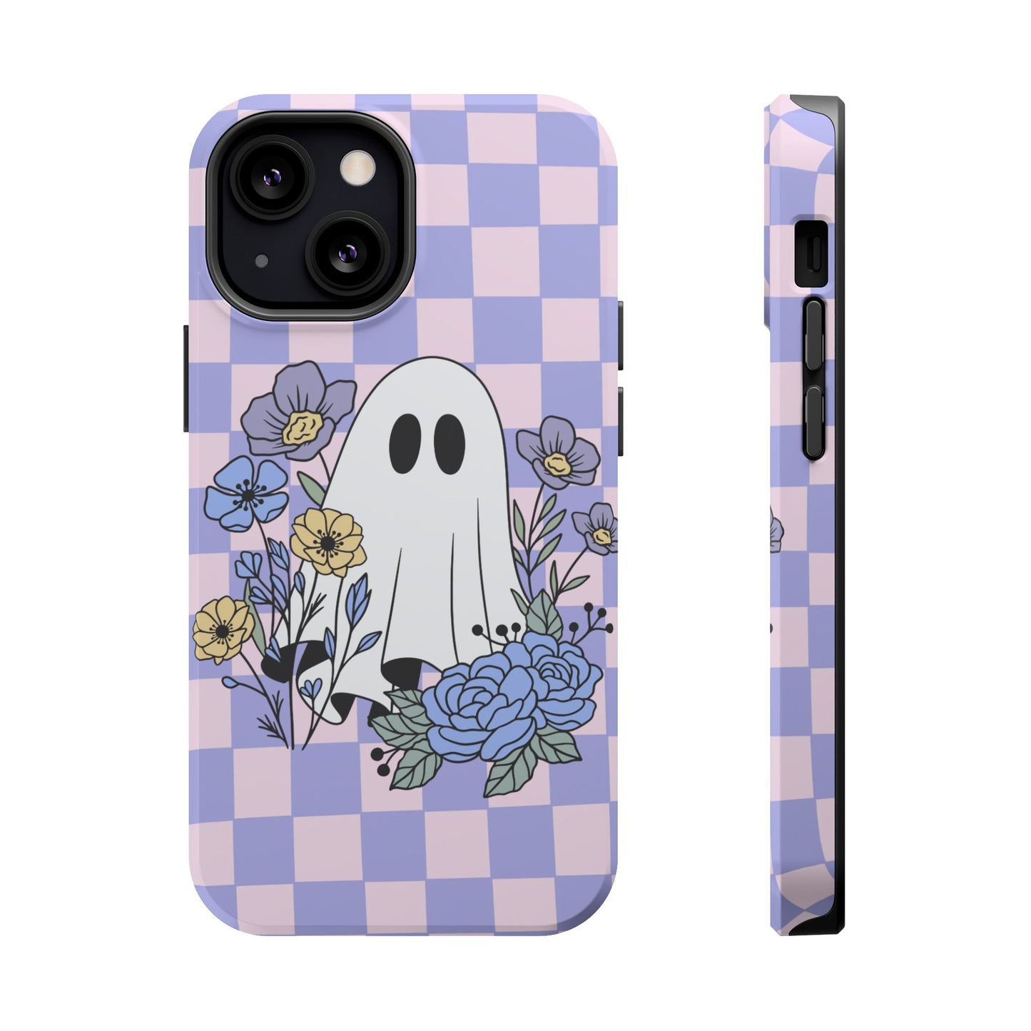 Cute Ghost Floral Phone Case