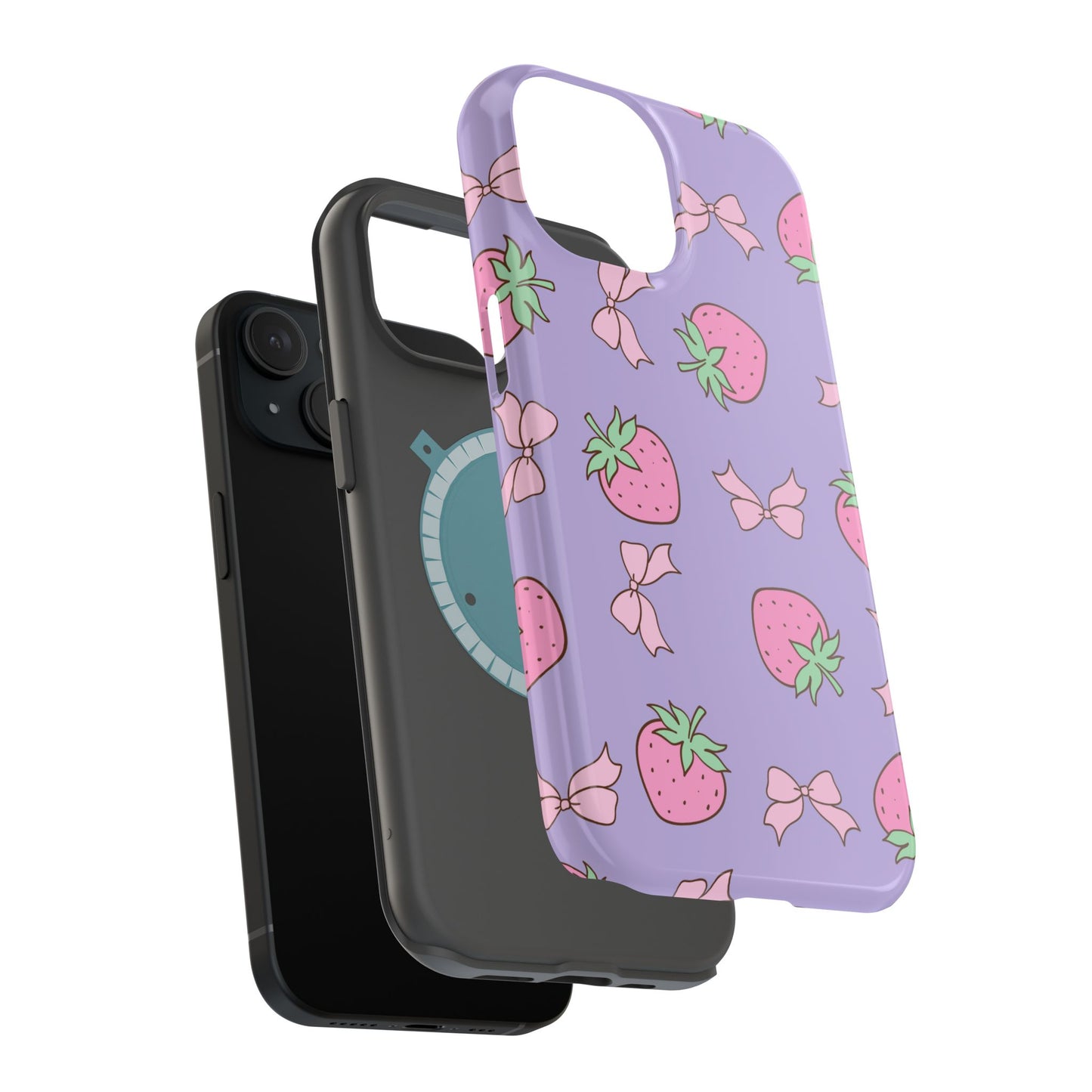 Cute Strawberry Pattern Phone Case