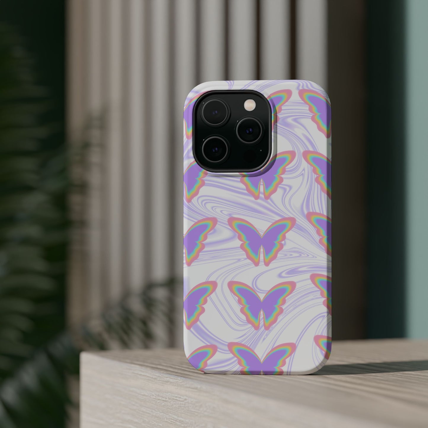 Colorful Butterfly Magnetic Phone Case