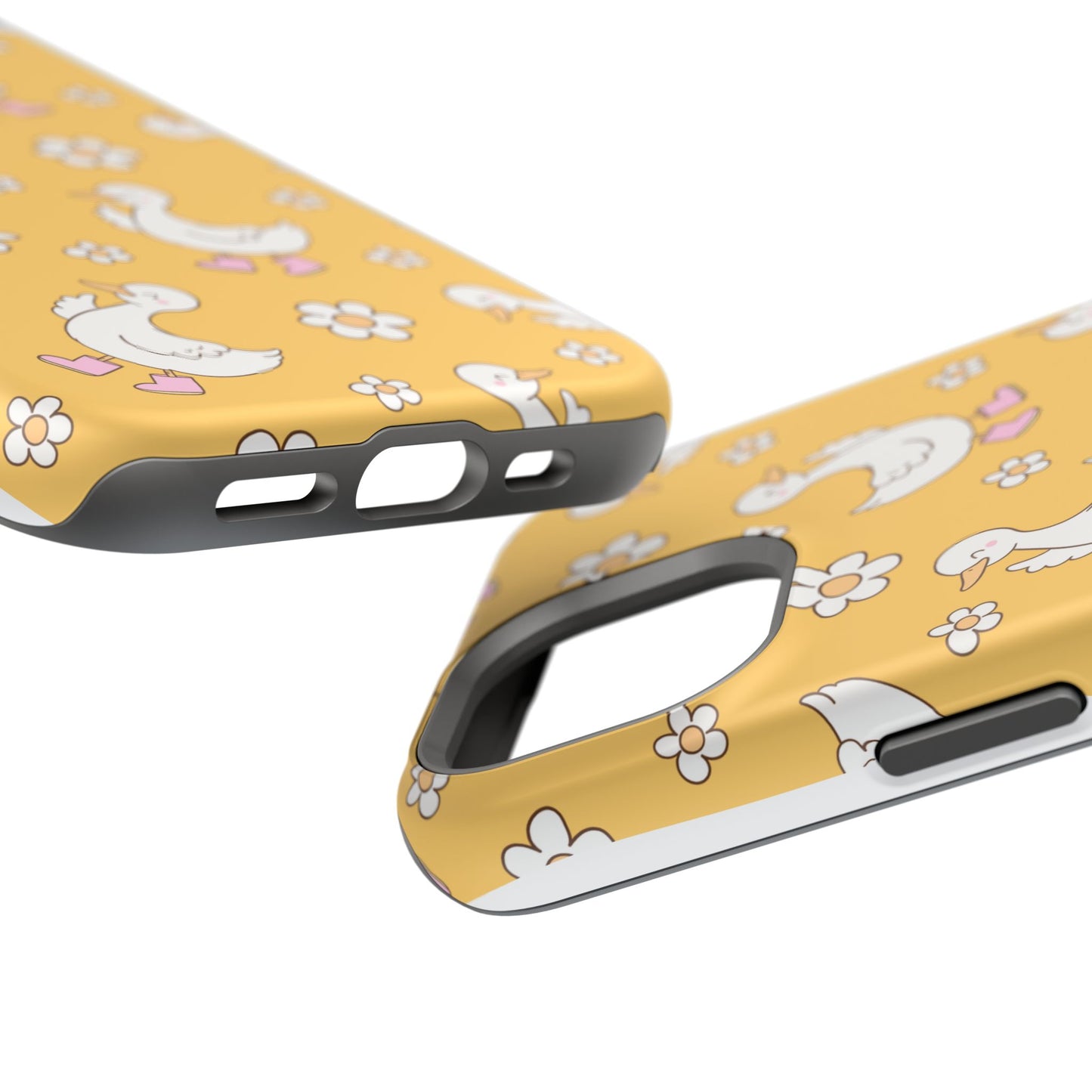 Charming Duck Pattern Magnetic Phone Case