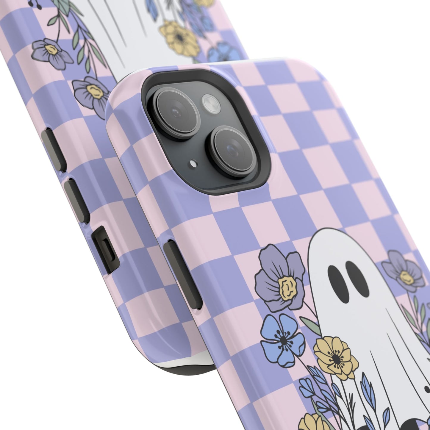 Cute Ghost Floral Phone Case