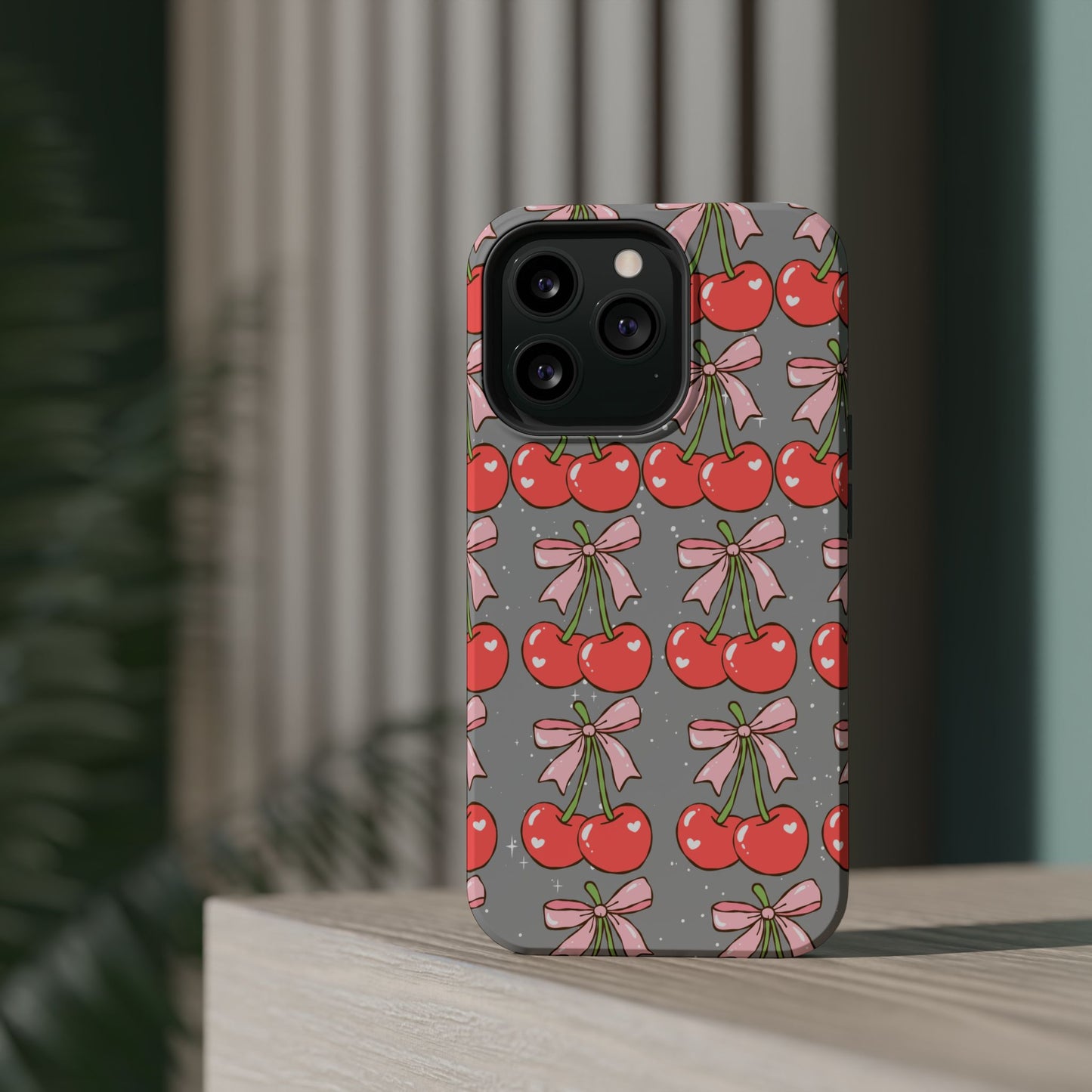 Cherry Bow Magnetic Phone Case