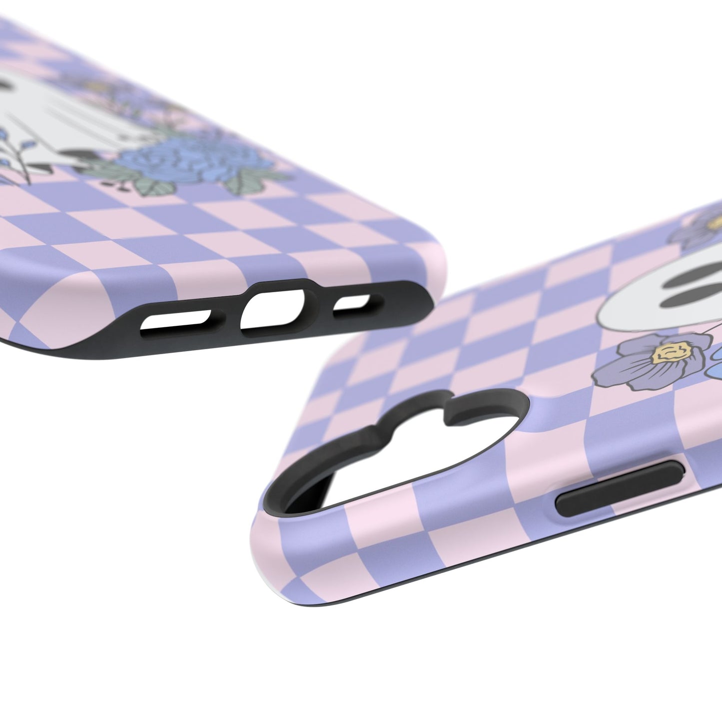 Cute Ghost Floral Phone Case