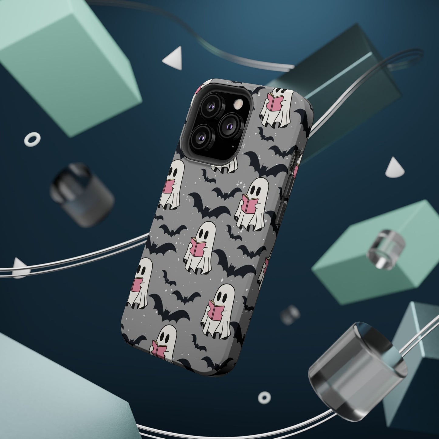 Ghostly Bat Phone Cases