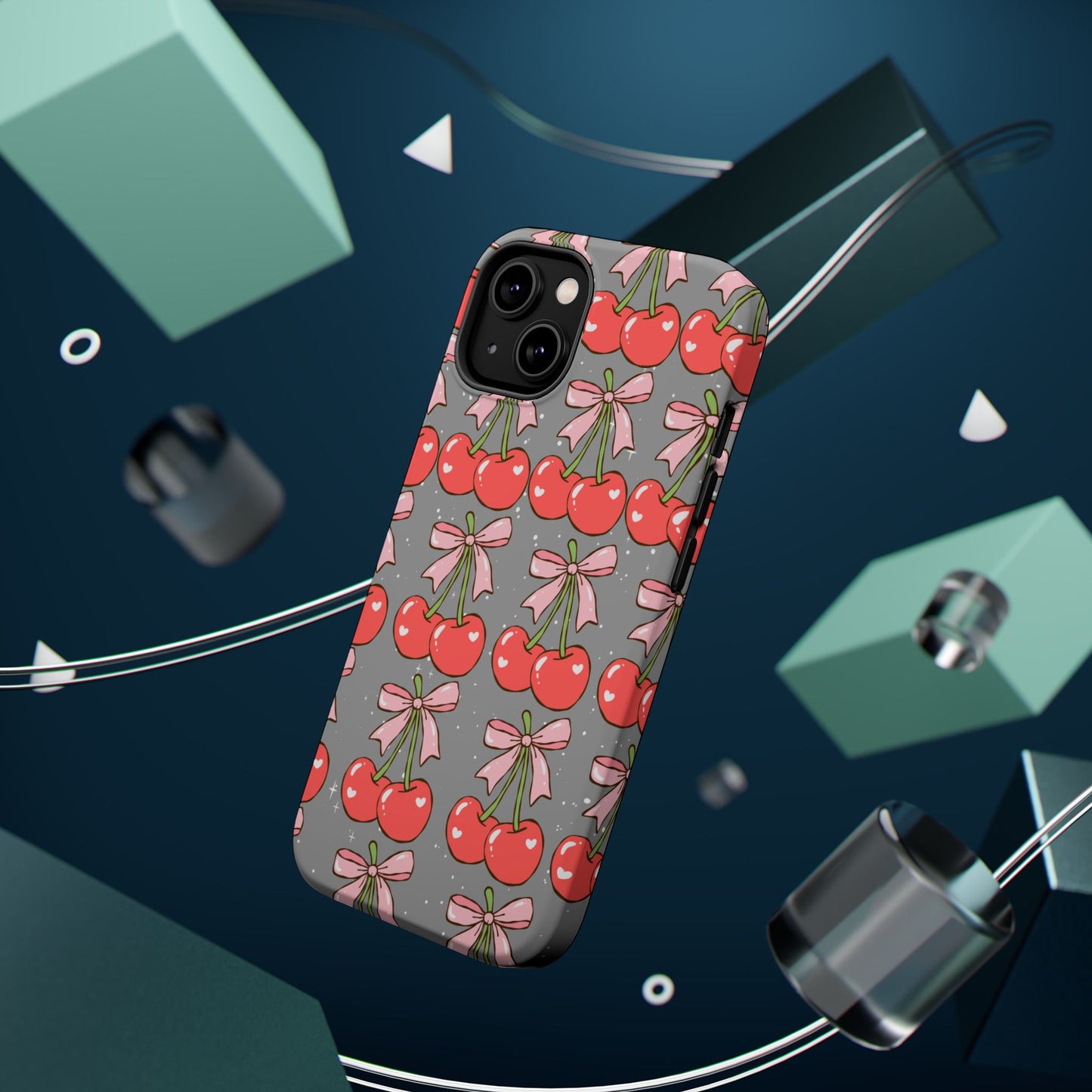 Cherry Bow Magnetic Phone Case