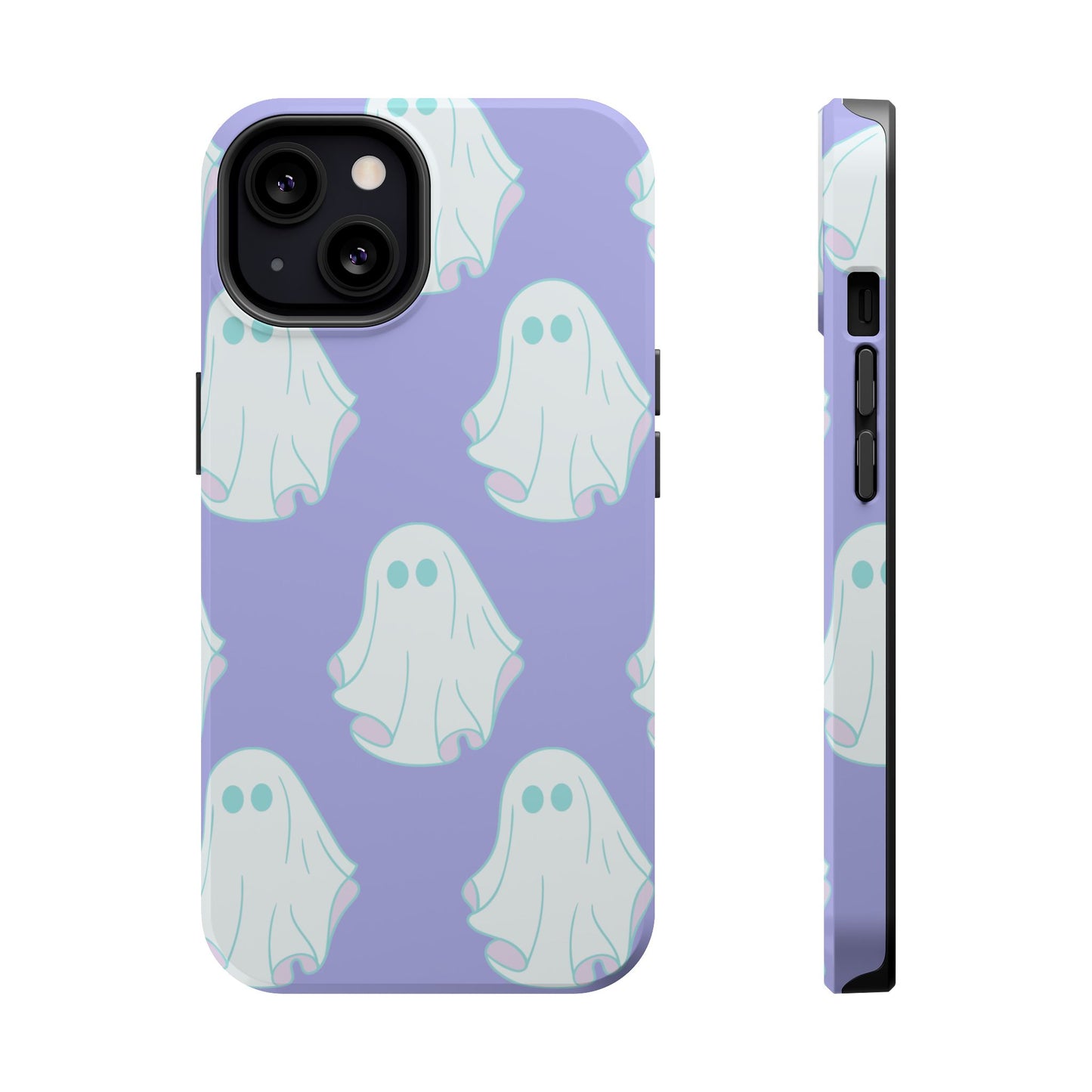 Ghost-Themed Impact-Resistant Phone Case