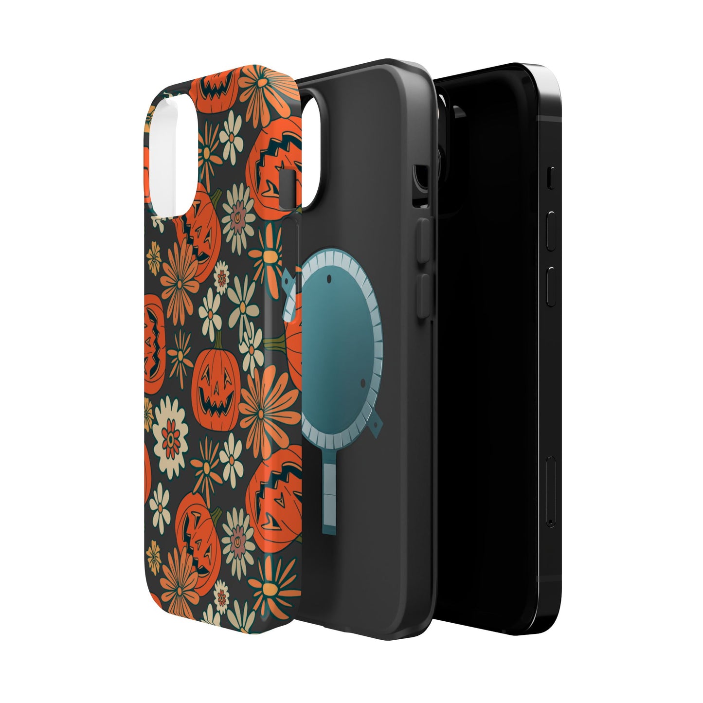 Pumpkin Floral iPhone Case