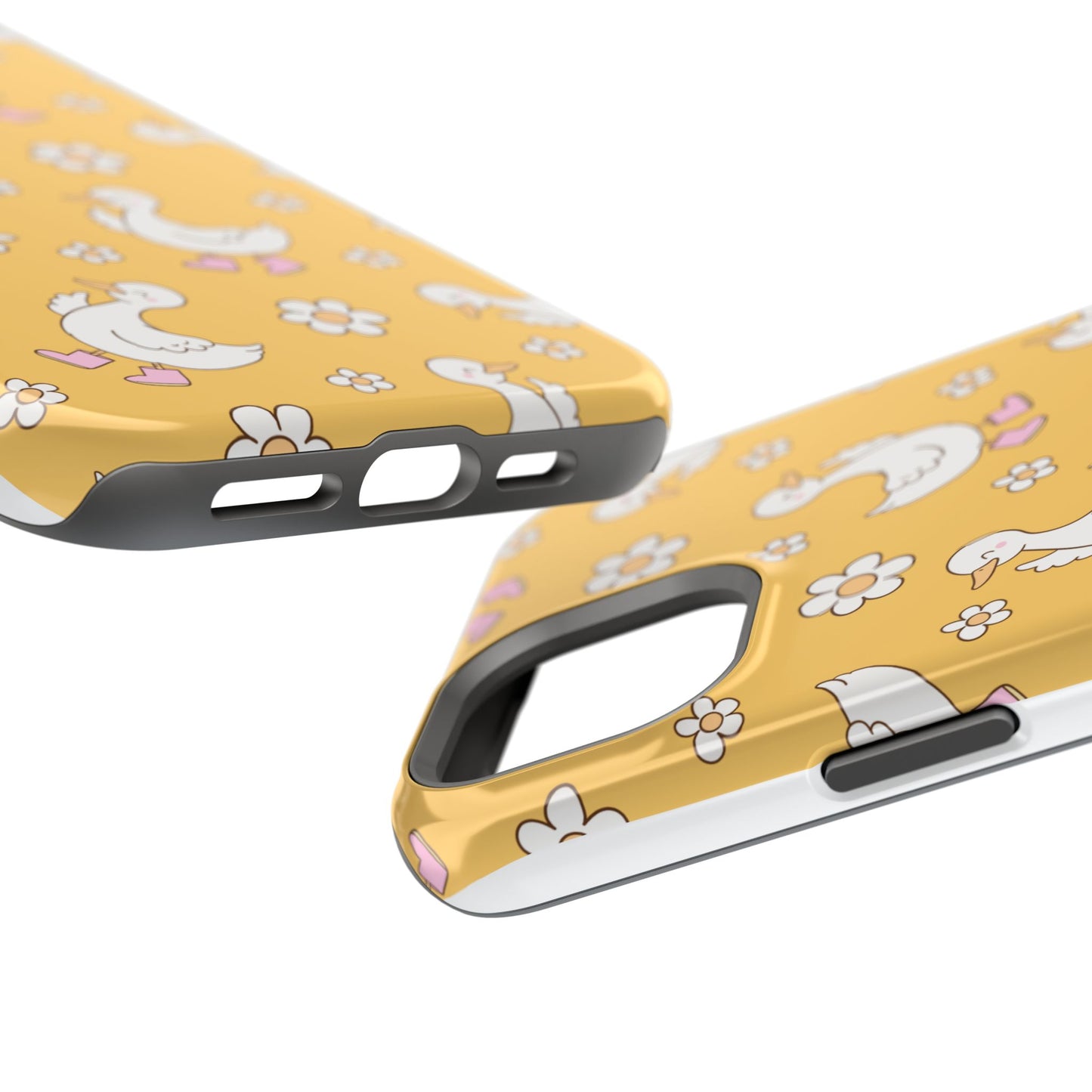 Charming Duck Pattern Magnetic Phone Case
