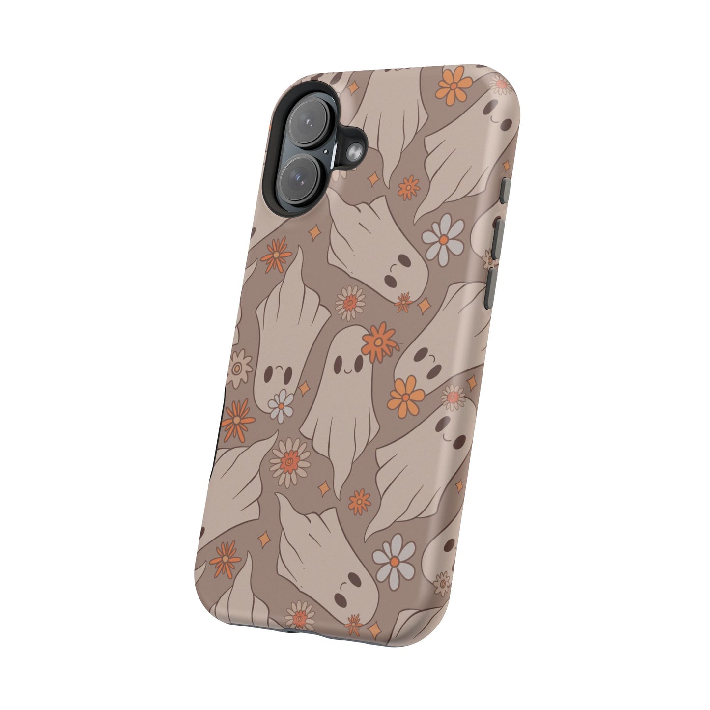 Ghostly Floral Magnetic Phone Cases