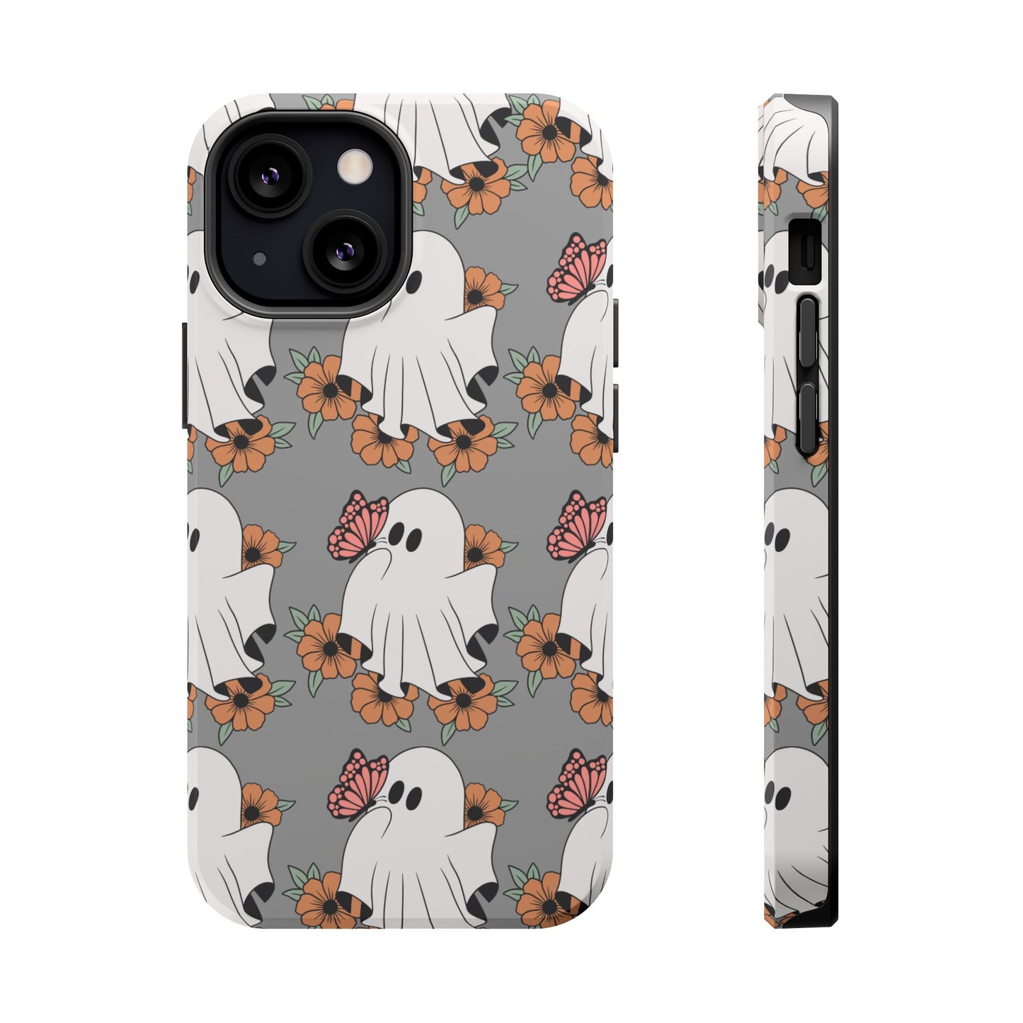 Cute Ghost Floral Phone Case