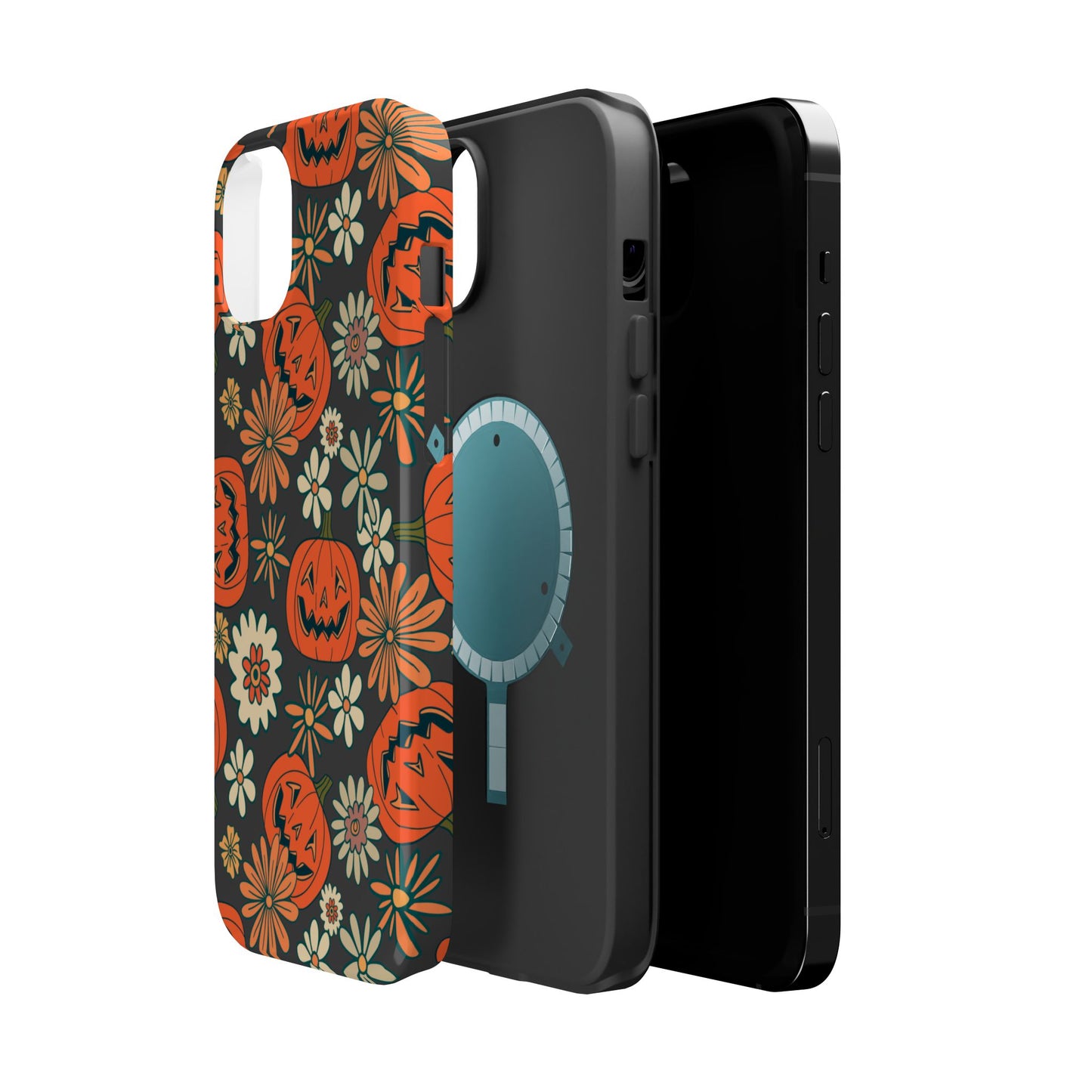 Pumpkin Floral iPhone Case