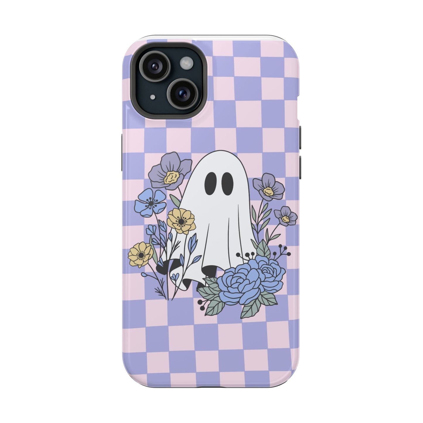 Cute Ghost Floral Phone Case