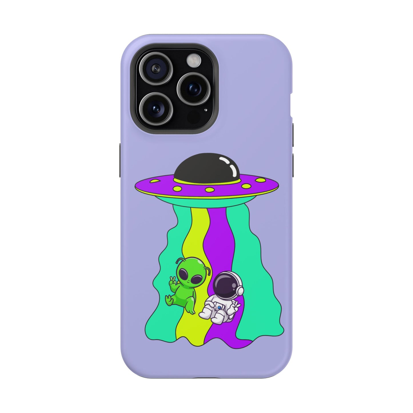 Alien and Astronaut Phone Case