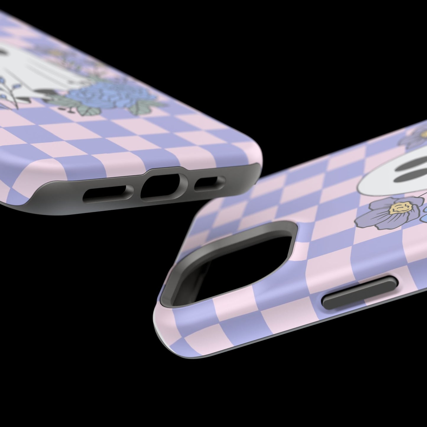 Cute Ghost Floral Phone Case