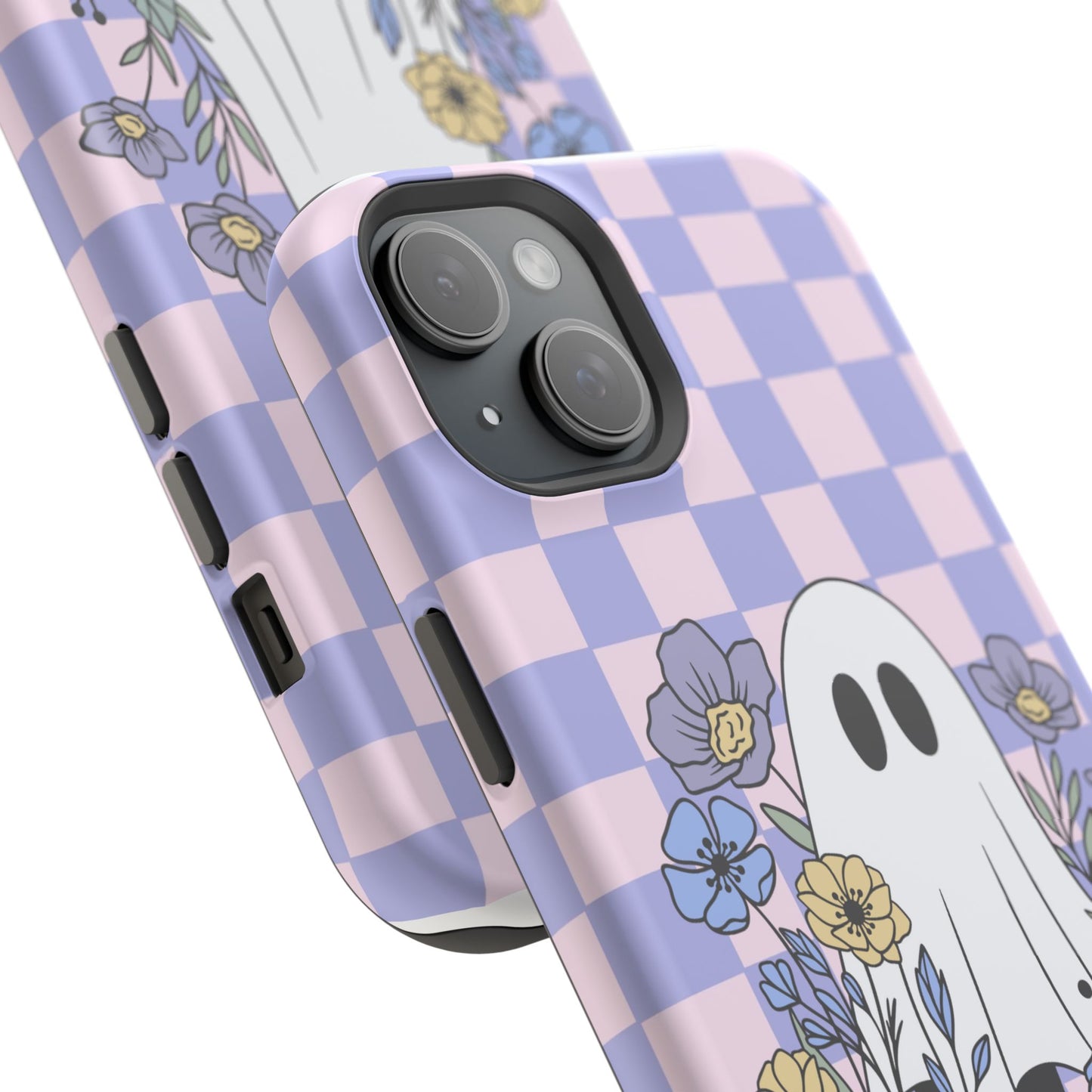 Cute Ghost Floral Phone Case