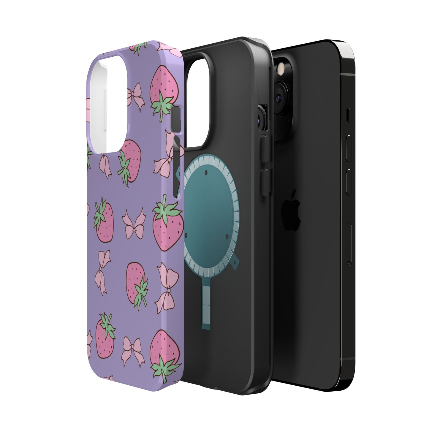 Cute Strawberry Pattern Phone Case