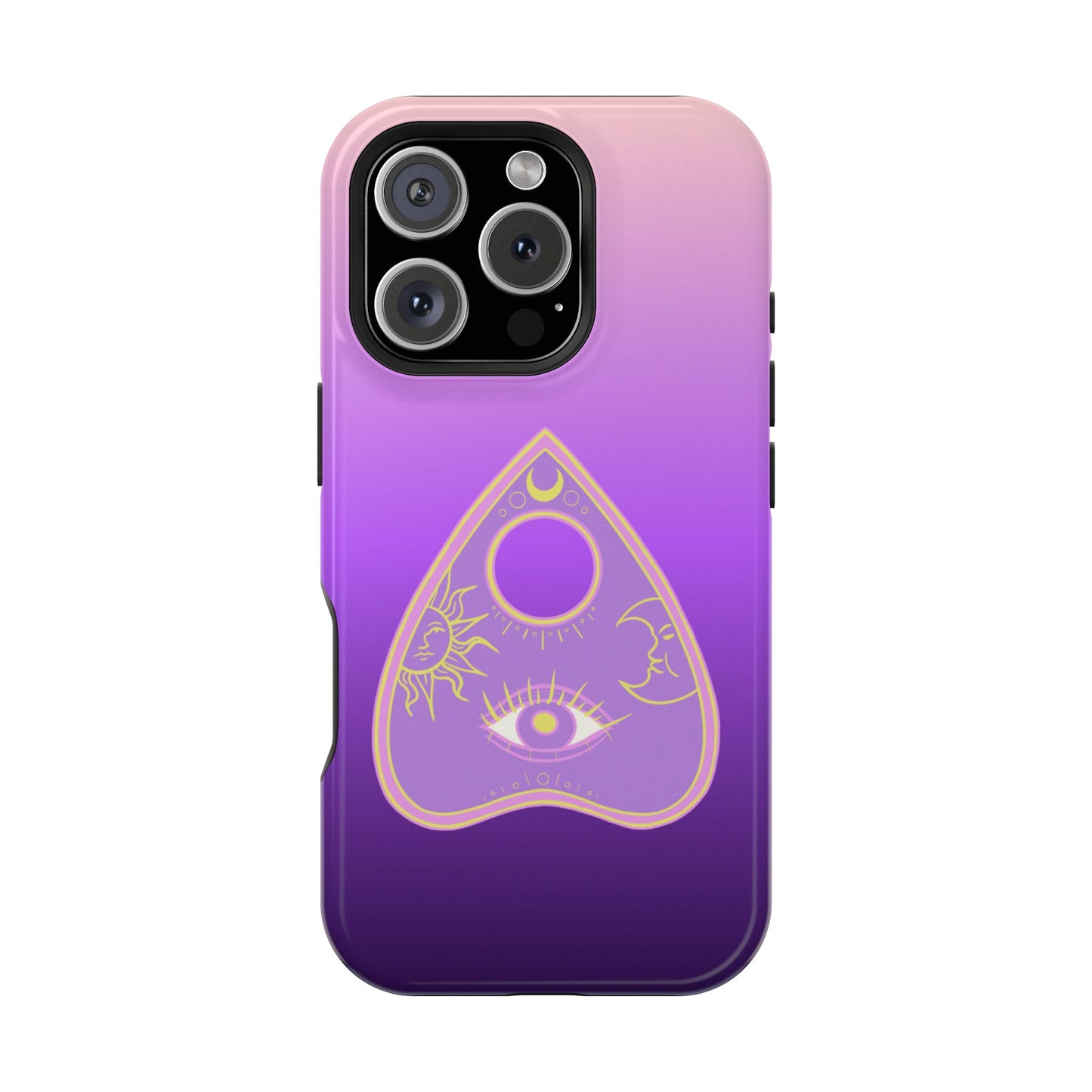 Purple Gradient with Planchette and Celestial Design