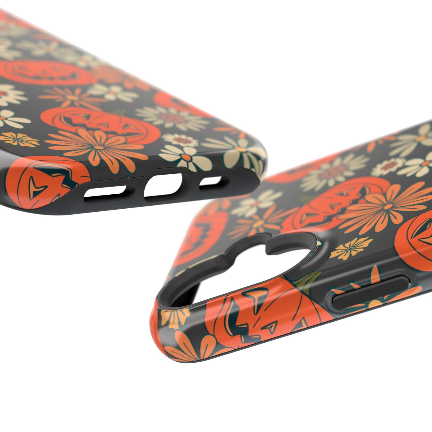 Pumpkin Floral iPhone Case