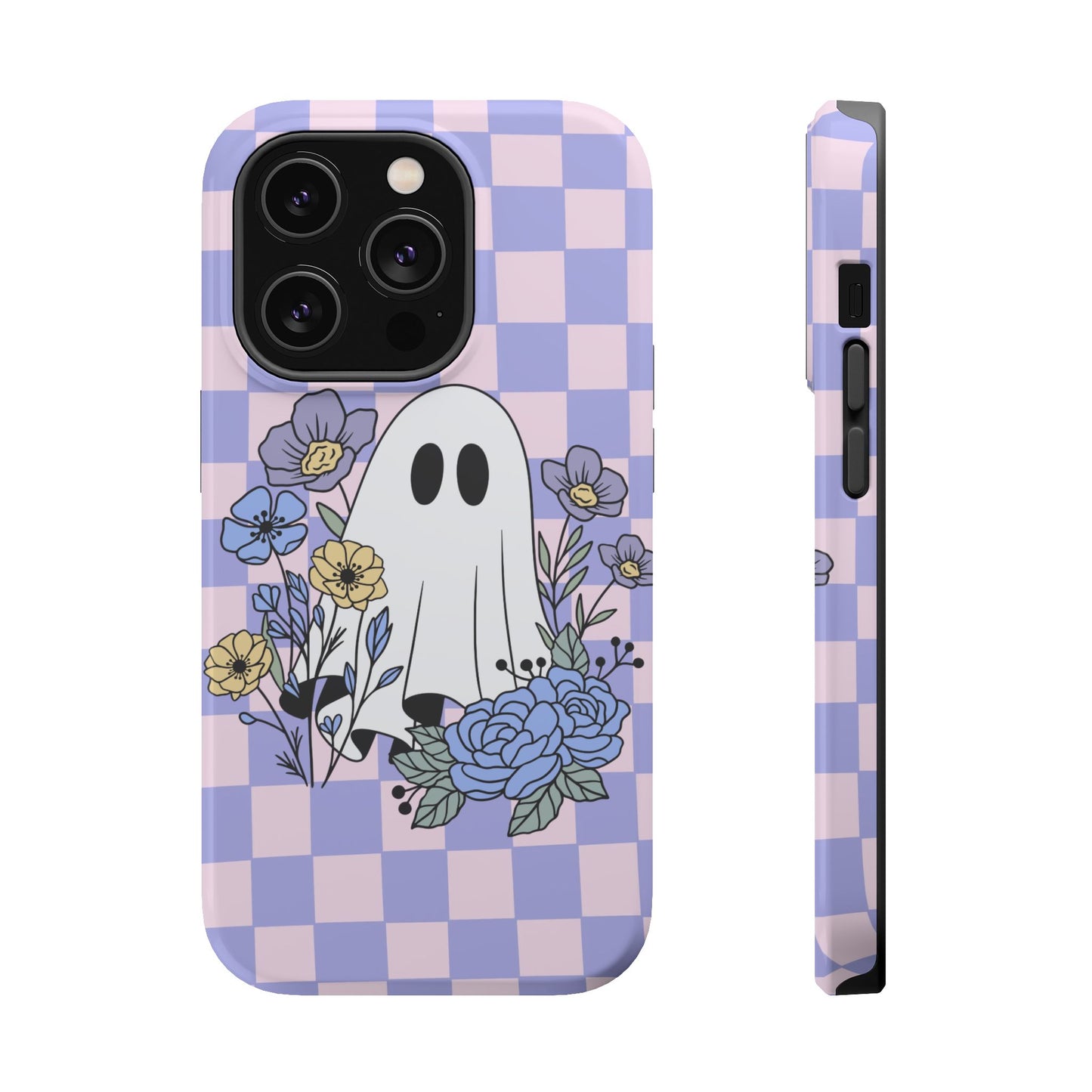 Cute Ghost Floral Phone Case